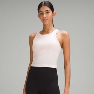 NWT Luluemon Ebb to Street Cropped RacerBack Tank Top